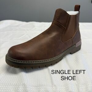 AMPUTEE SINGLE LEFT Jonsen Milan Mens 11  Shoe Ankle Memory Foam Boot Brown